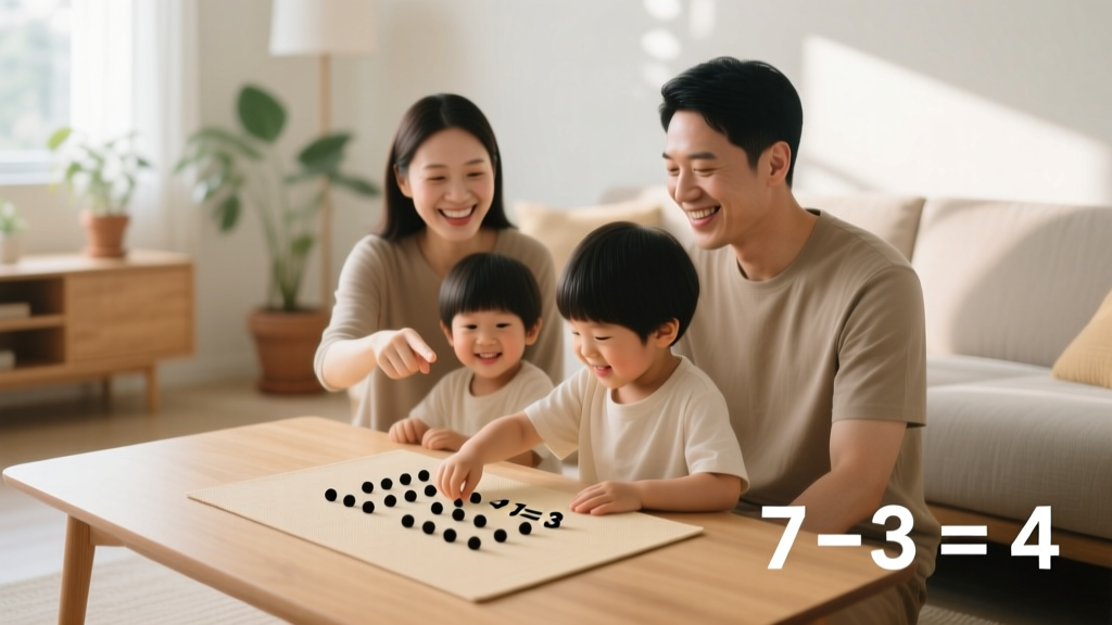 Subtract Single-Digit Numbers Using Dots: A Research-Backed, Hands-On Strategy for Early Learners