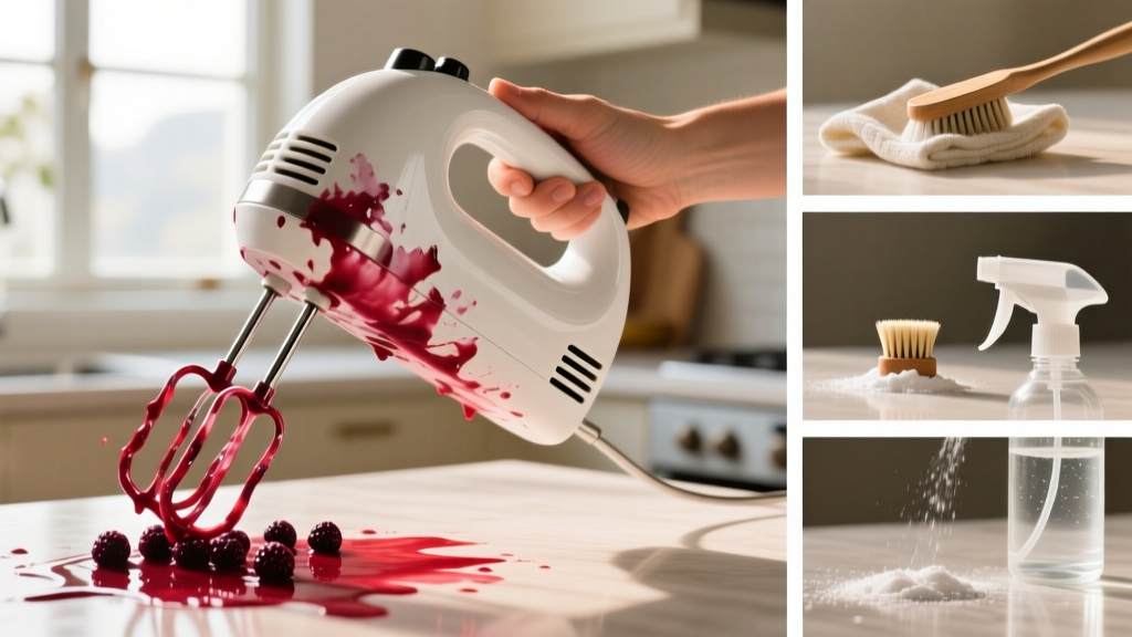 Tested: How to Get Berry Juice Out of Hand Mixer Fast