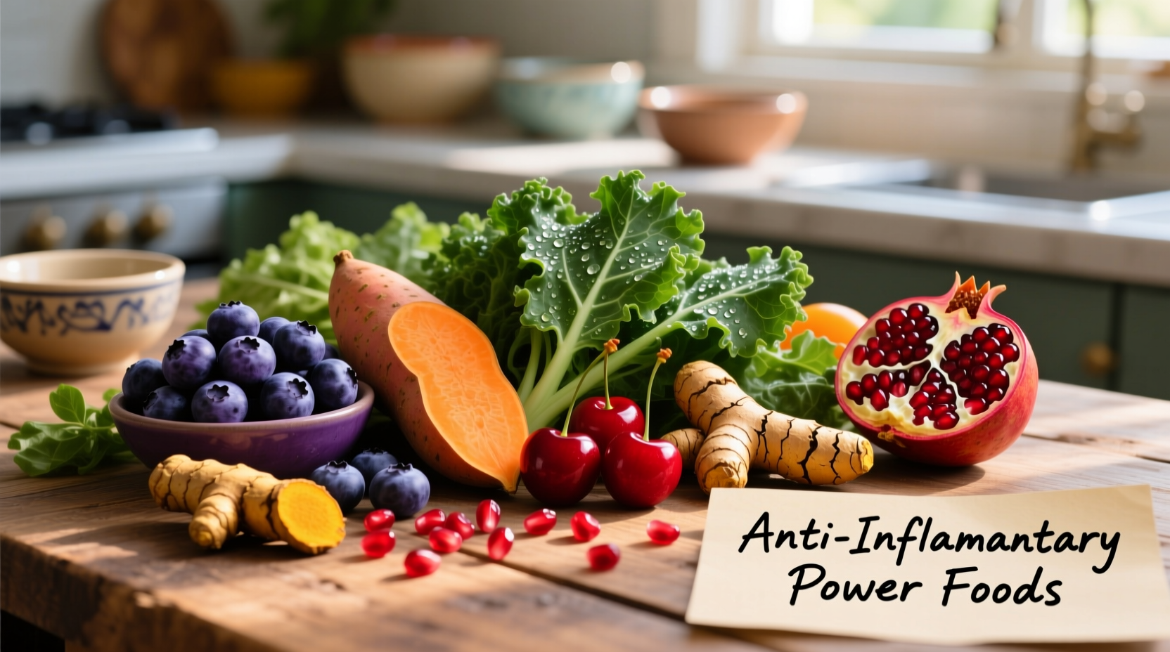 Colorful anti-inflammatory foods for arthritis