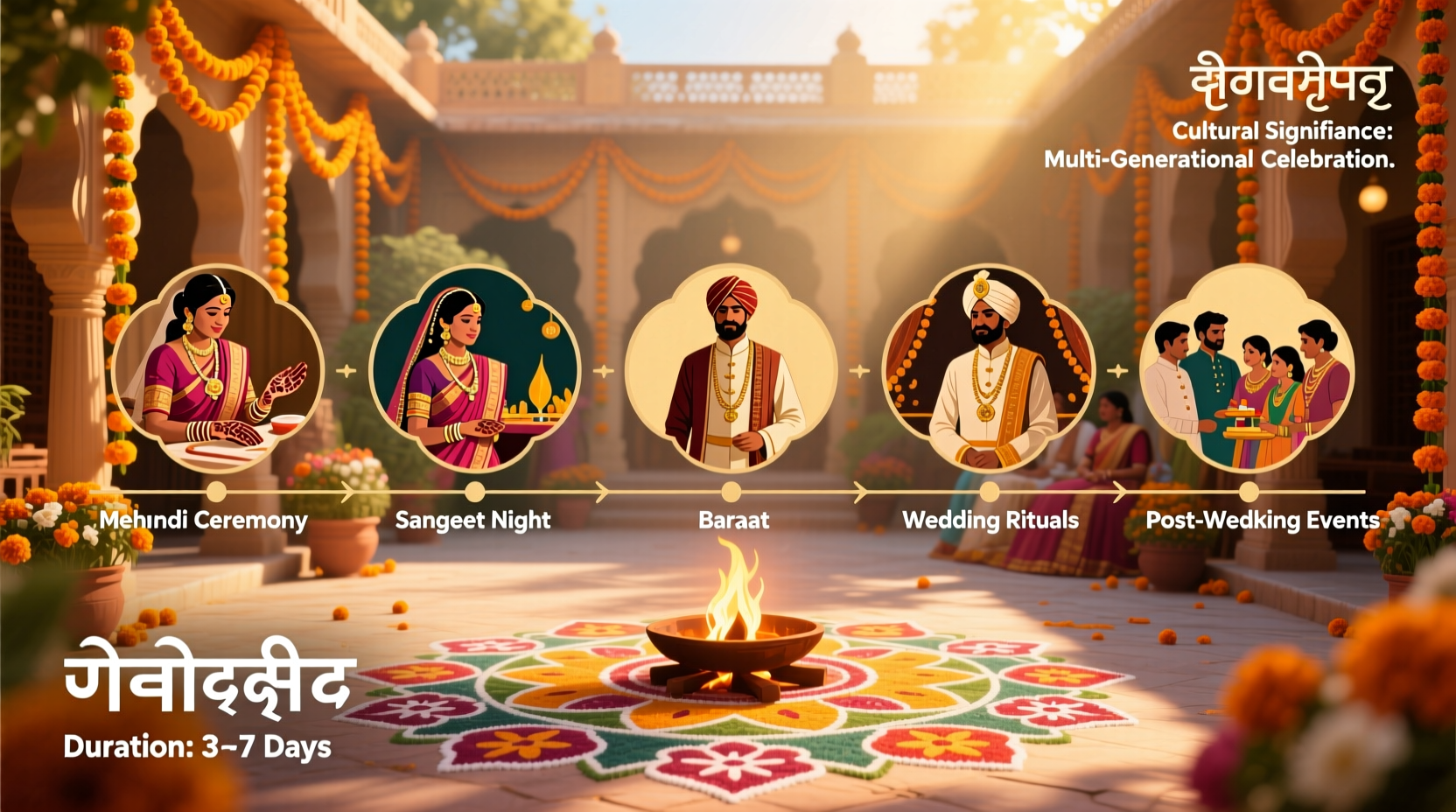 how long is an indian wedding