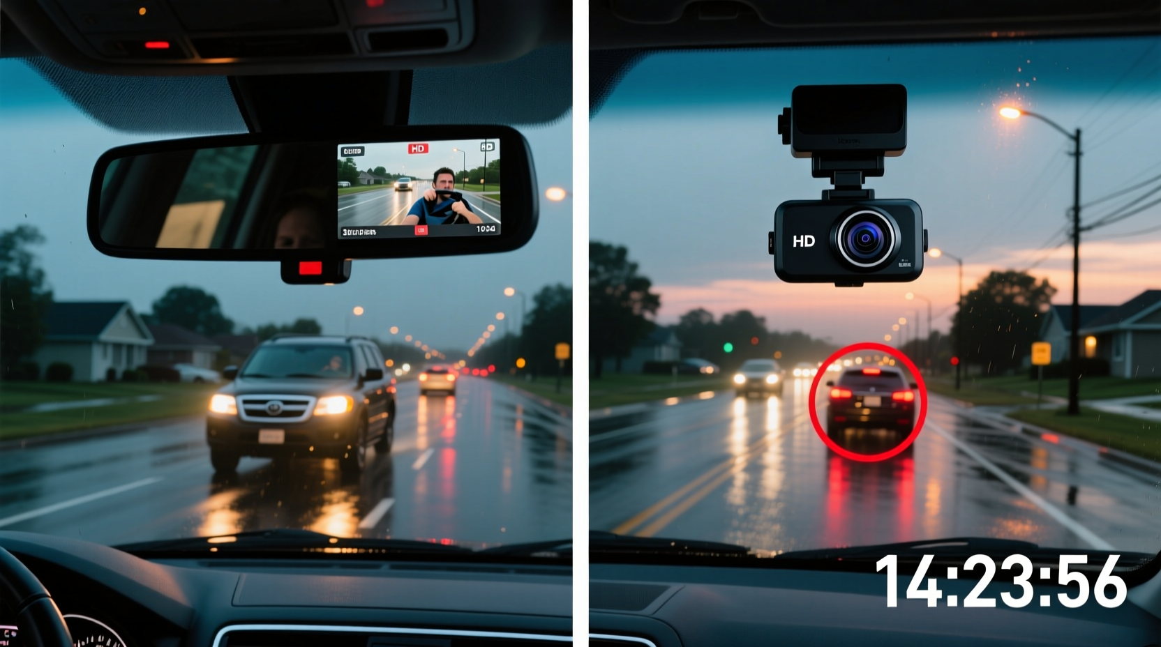 dash cam front and rear vs single lens which setup captures critical evidence
