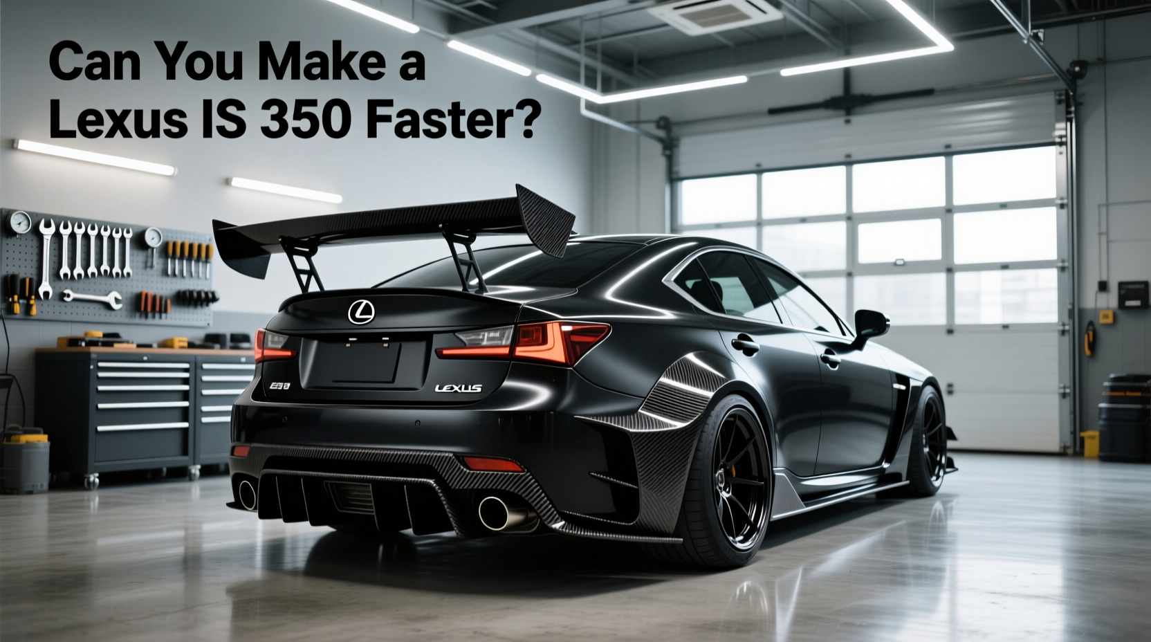How to choose rear diffuser for lexus is350,Can you make a Lexus IS 350 faster?