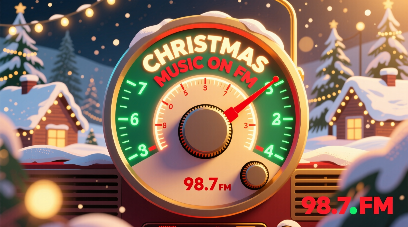what radio station is christmas music on fm