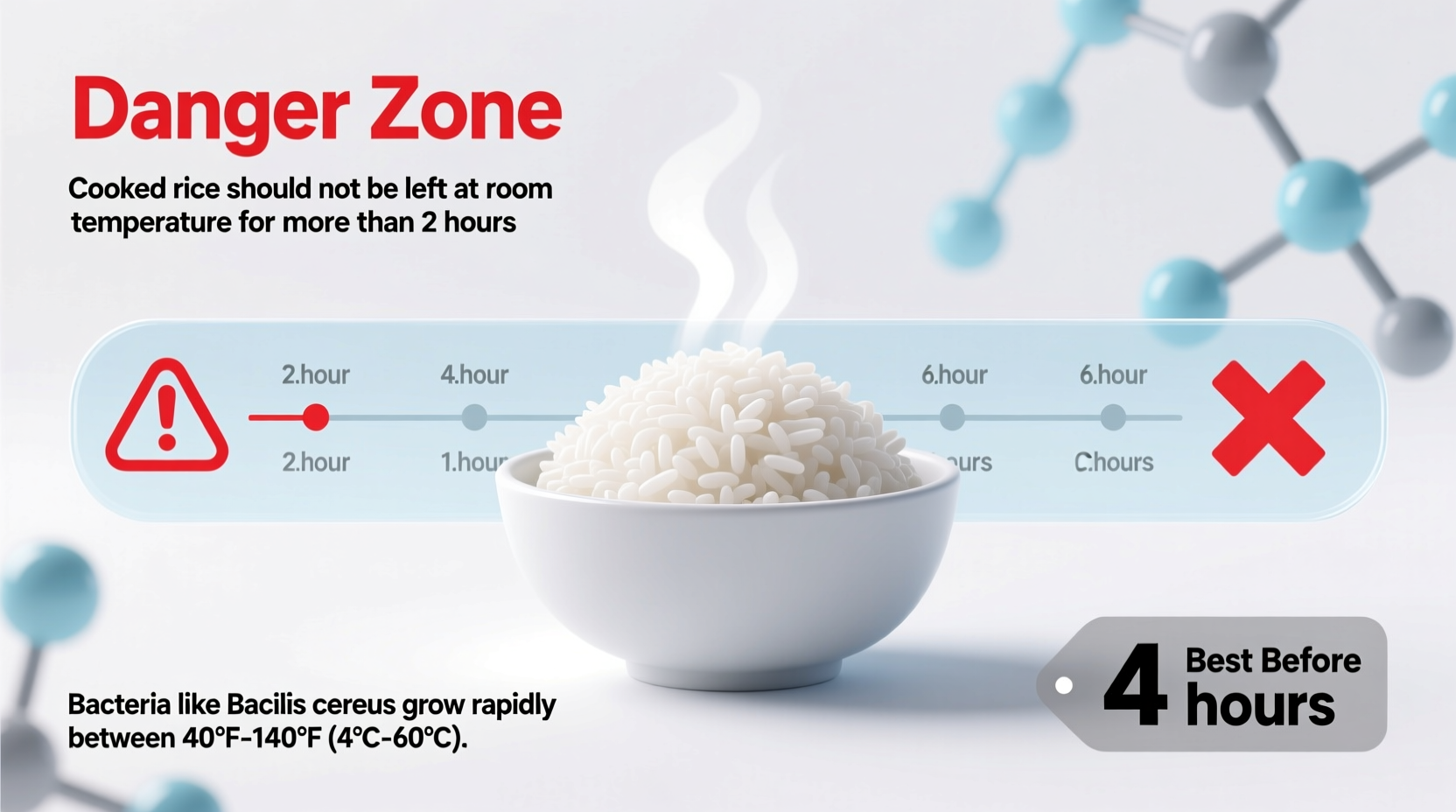 how long does cooked rice last without refrigeration