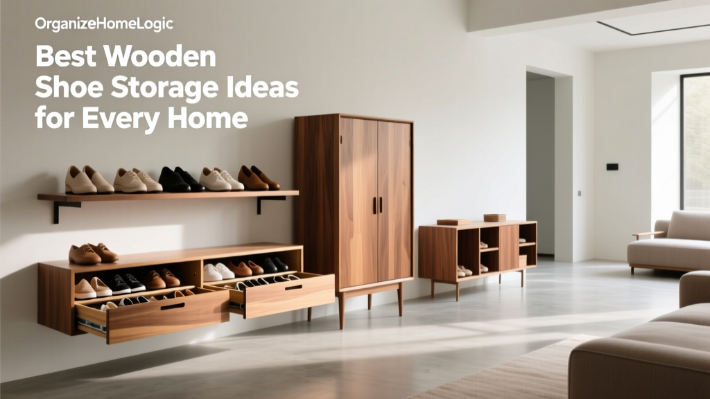 Best Wooden Shoe Storage Ideas for Every Home