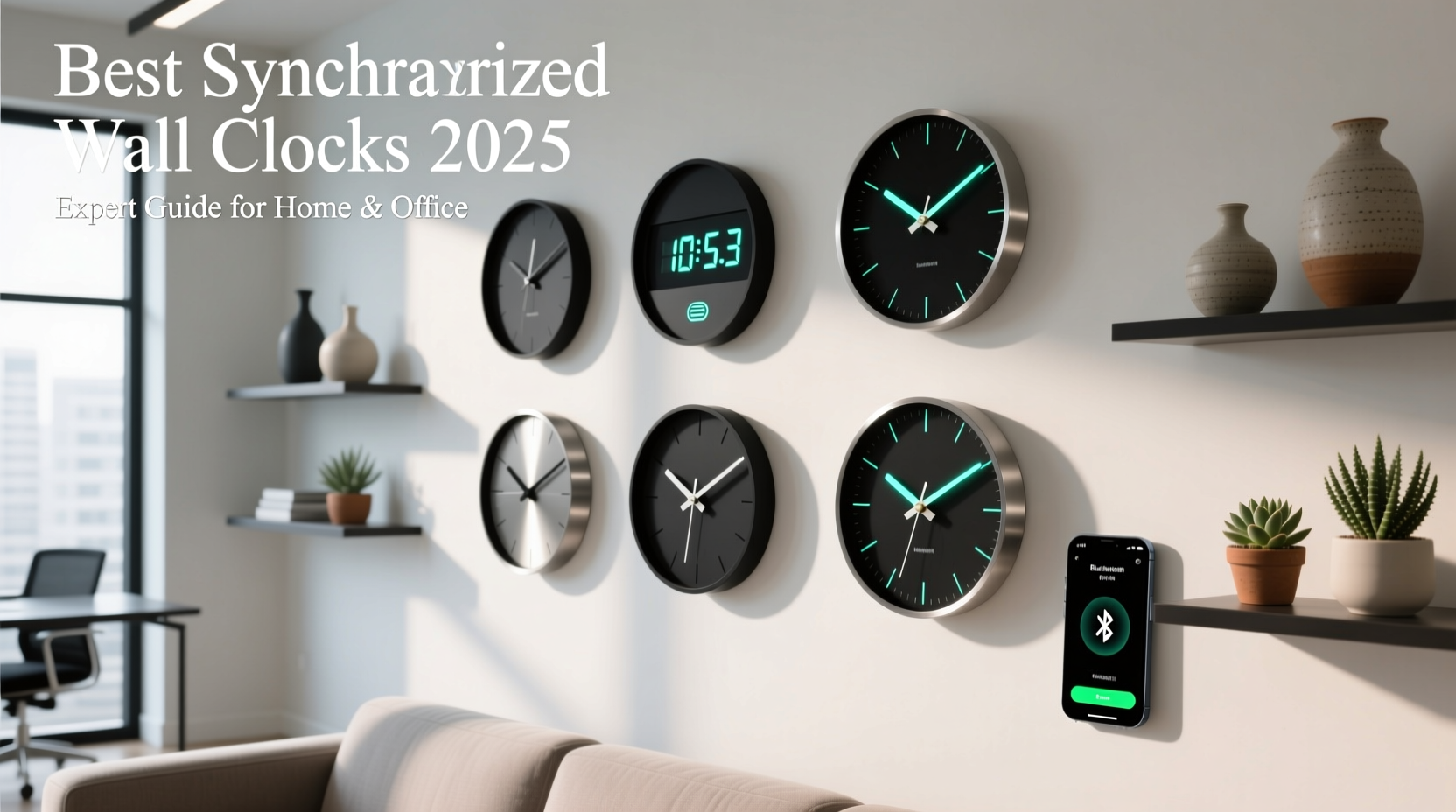 best synchronised wall clocks