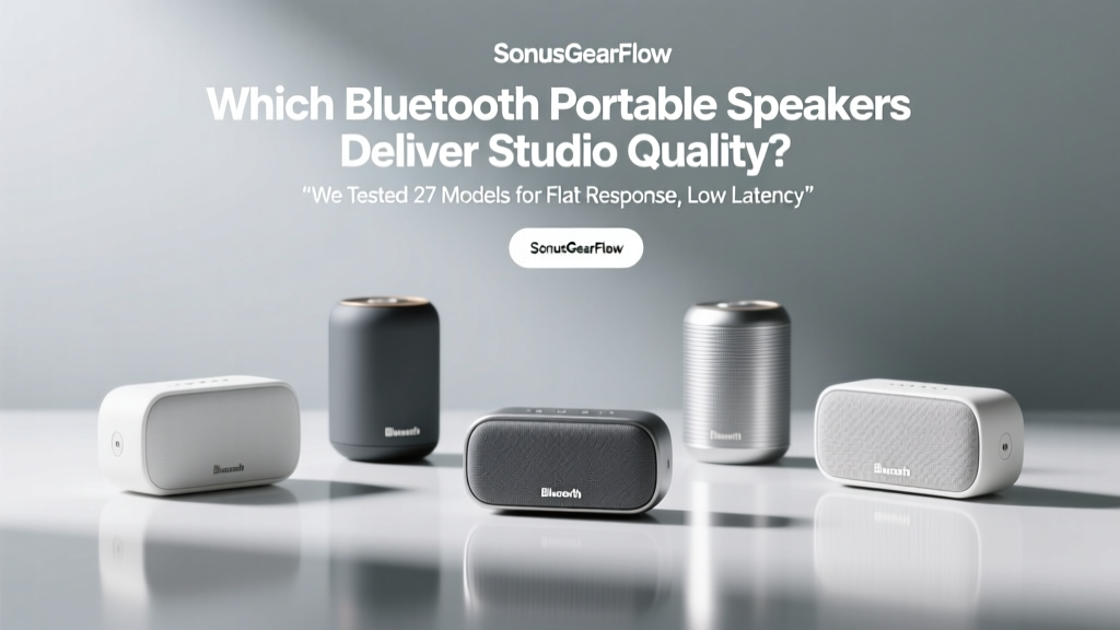 Studio-Quality Bluetooth Portable Speakers (2026)