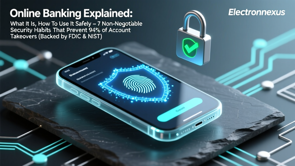 Online Banking Explained What It Is How To Use It Safely: 7 Non-Negotiable Security Habits That Prevent 94% of Account Takeovers (Backed by FDIC & NIST)