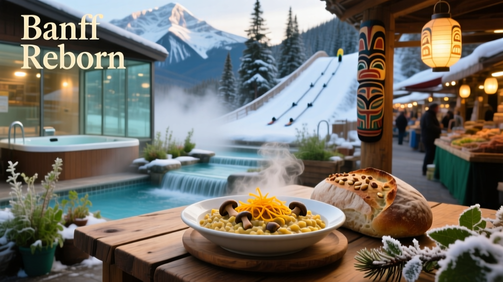 A Reimagined Banff: From Glacial-Fed Spas to New Ski Terrain