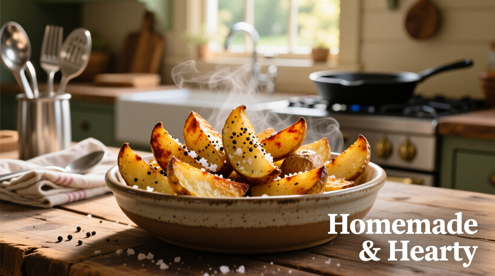 Perfect Oven Roasted Potato Wedges: Crispy Every Time