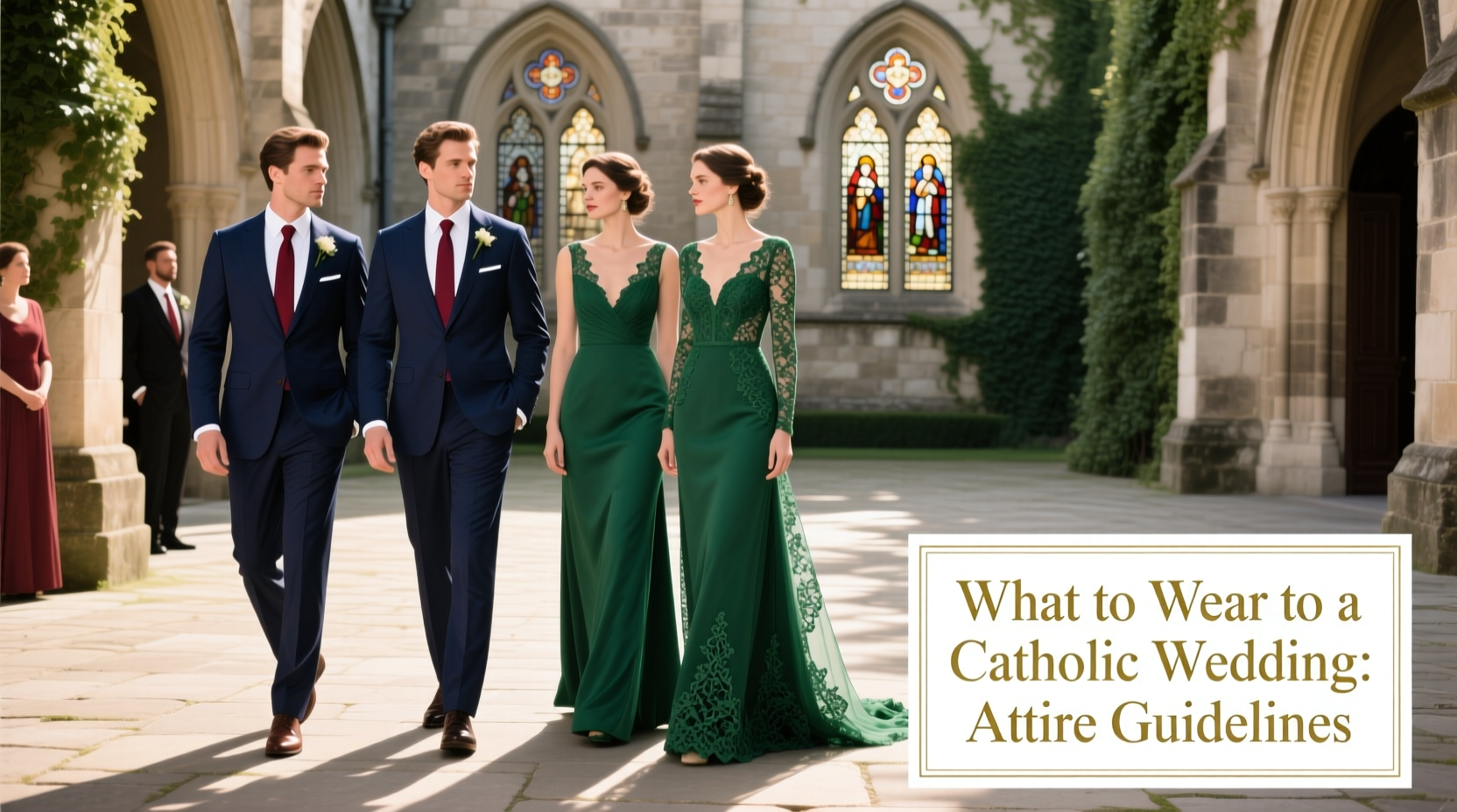what to wear to a catholic wedding