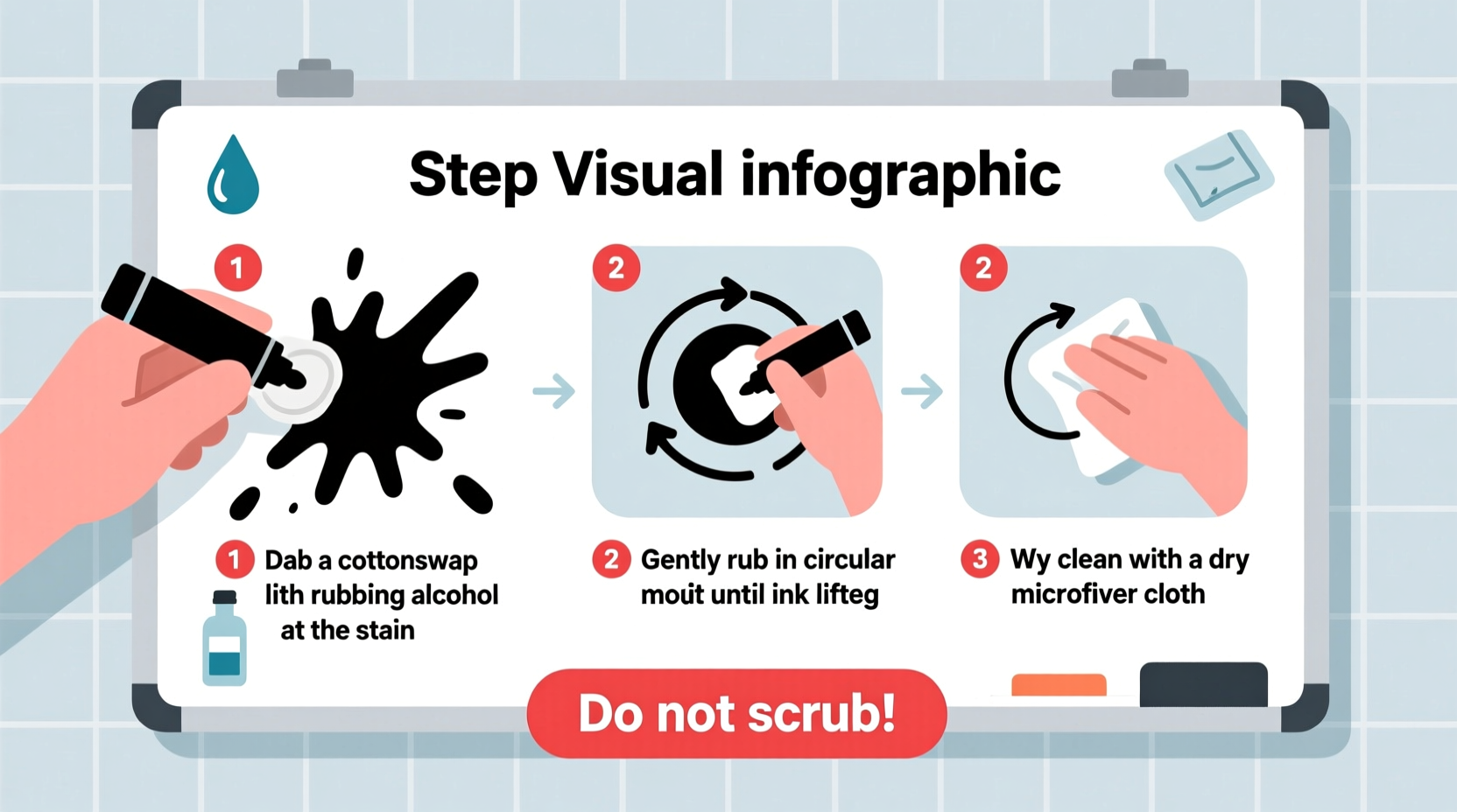 how to remove permanent marker stains from whiteboards without damaging the surface