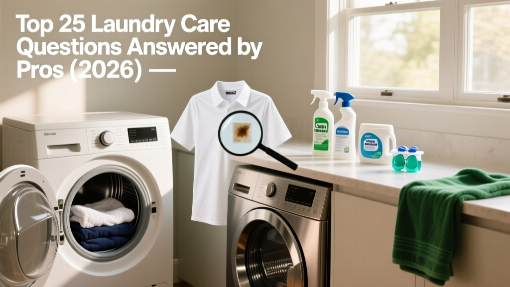 Top 25 Laundry Care Questions Answered by Pros (2026)