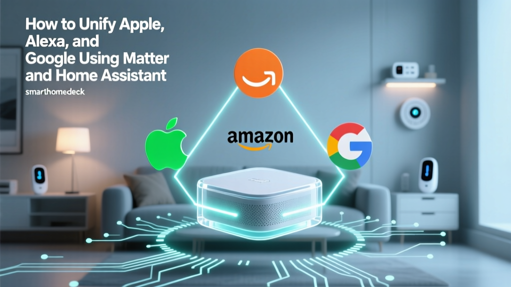 How to Unify Apple, Alexa, and Google Using Matter and Home Assistant