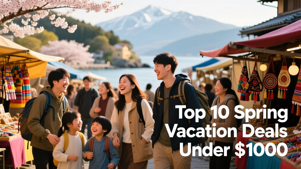 Top 10 Spring Vacation Deals For Under $1,000: Realistic, Bookable Escapes Across North America & Europe