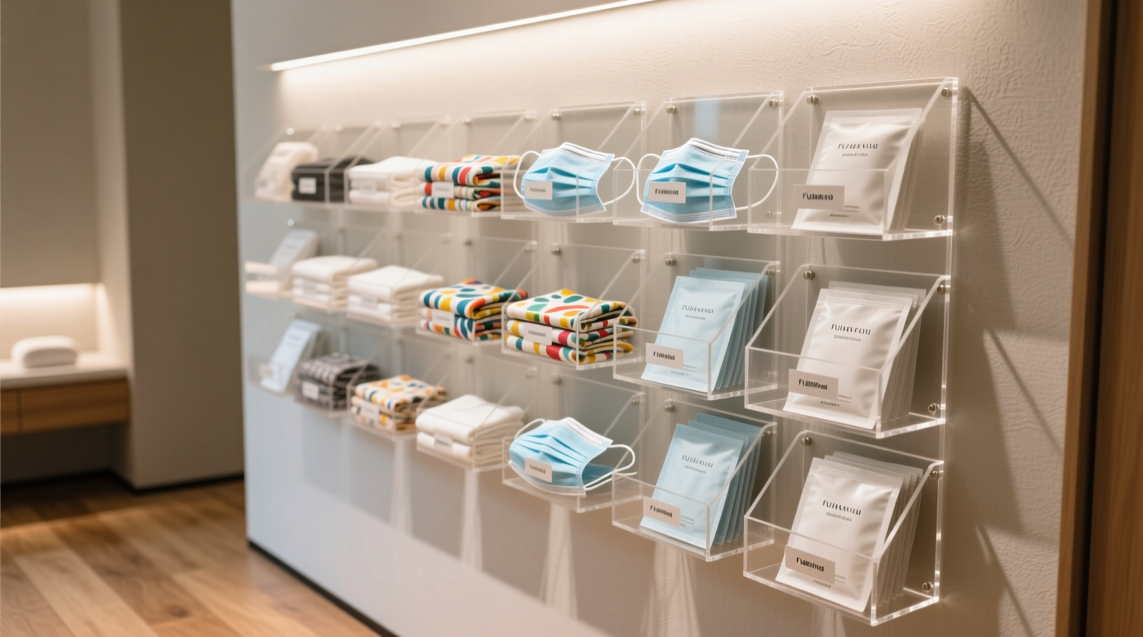 closet organization tips for masks
