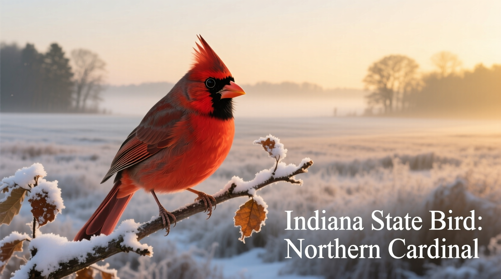 what is the indiana state bird