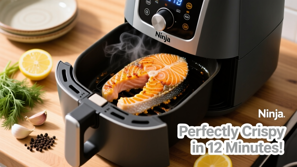Crispy Frozen Fish in Ninja Air Fryer (No Thawing!)