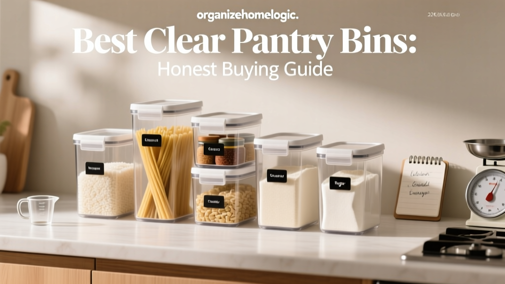 Best Clear Pantry Bins: Honest Buying Guide