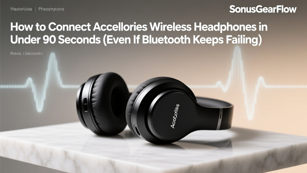 Acellories Wireless Headphones Pairing Fix (2026)