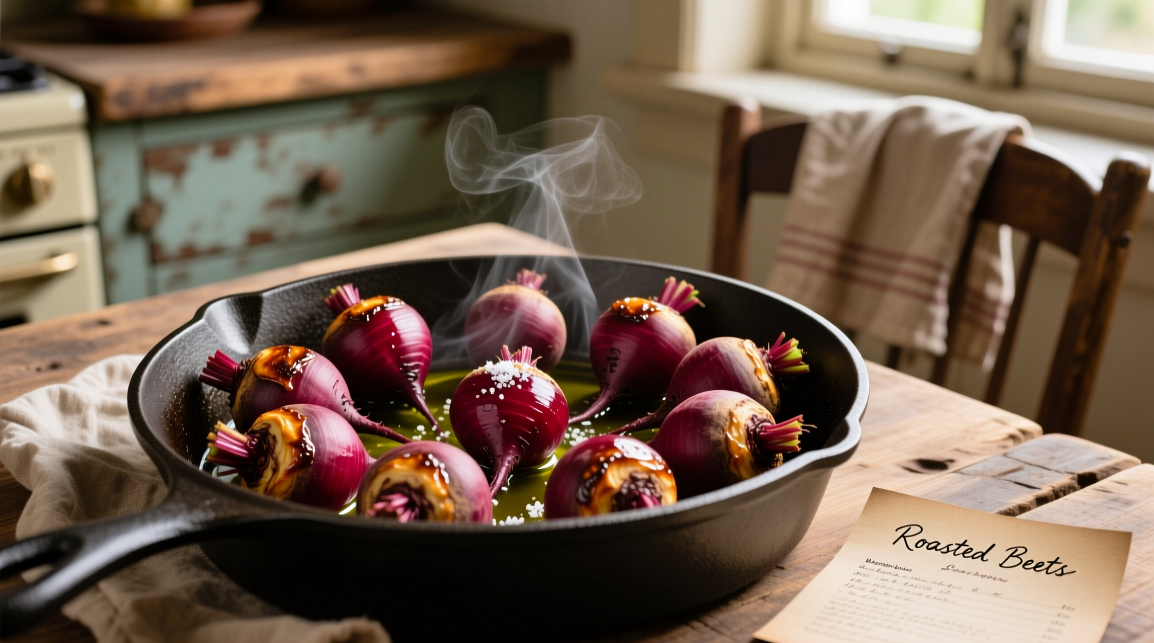 how do i cook beets in the oven