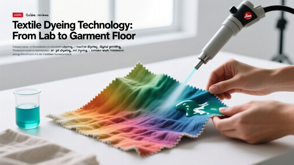 Textile Dyeing Technology: From Lab to Garment Floor