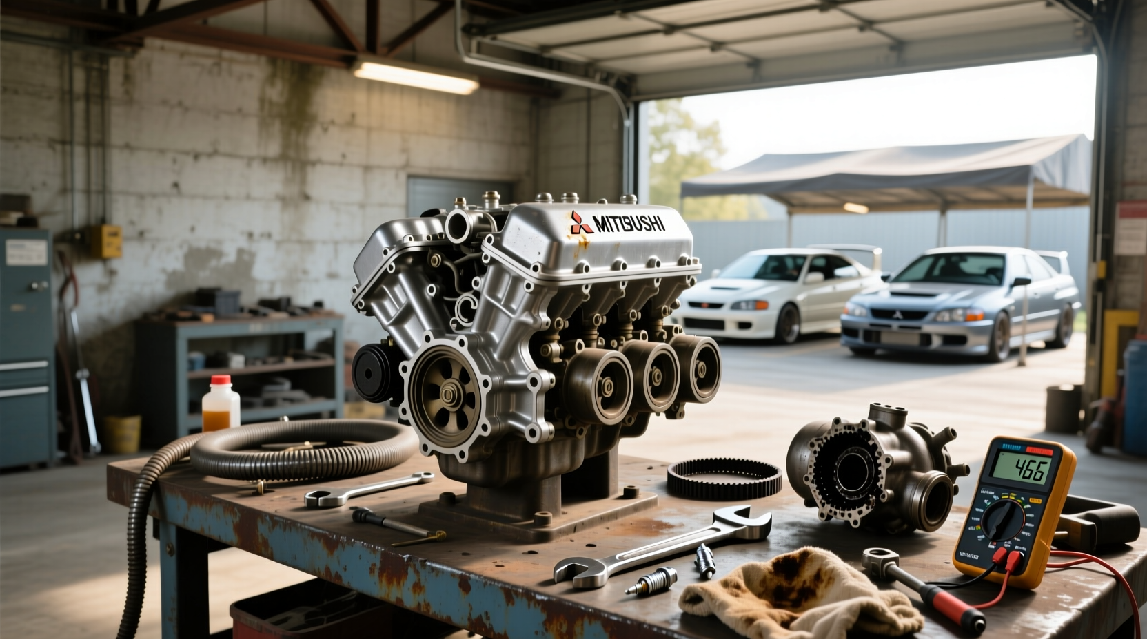 How to Choose Used Mitsubishi 4G63 Engines: Common Problems Buying Guide
