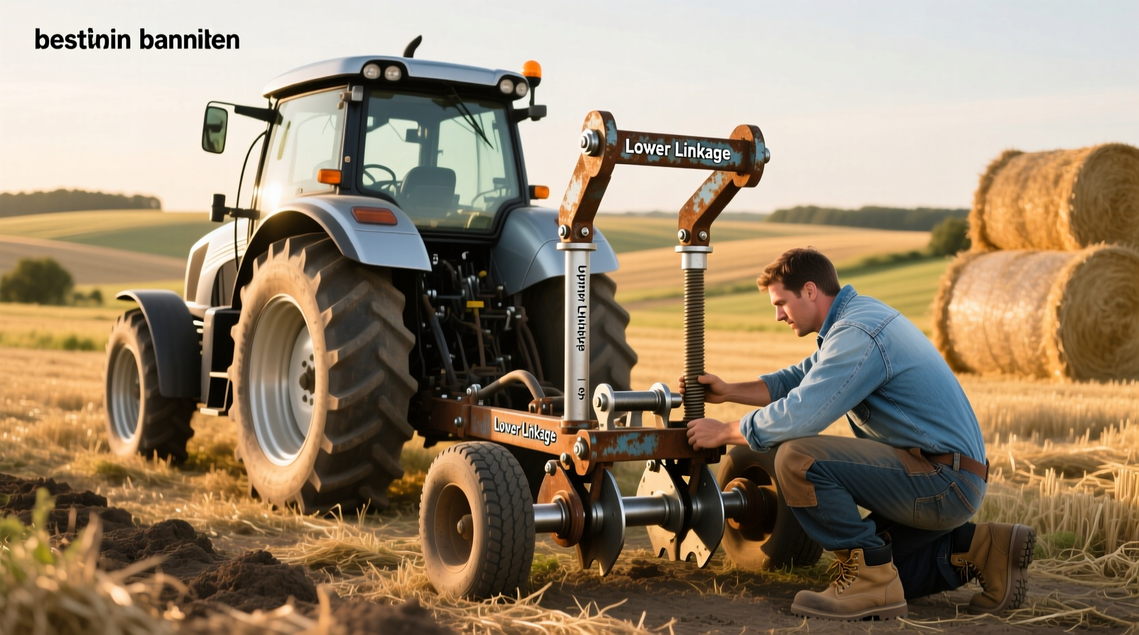 How to choose tractor tow hitch, How to hook up 3 points on tractor? guide