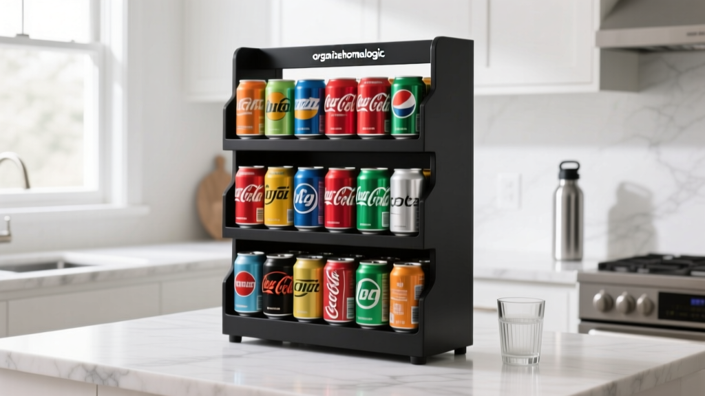 Best Soda Can Refrigerator Organizer (Holds 72+ Cans)