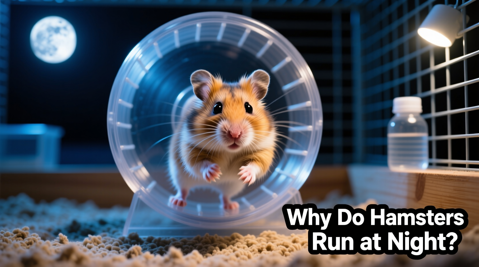 why do hamsters run on wheels at night understanding their active habits