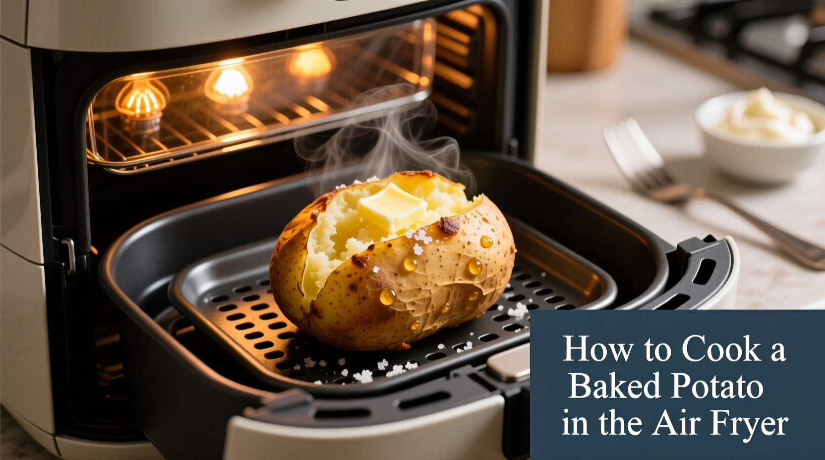 Perfect Air Fryer Baked Potato: 40-Minute Crispy Recipe