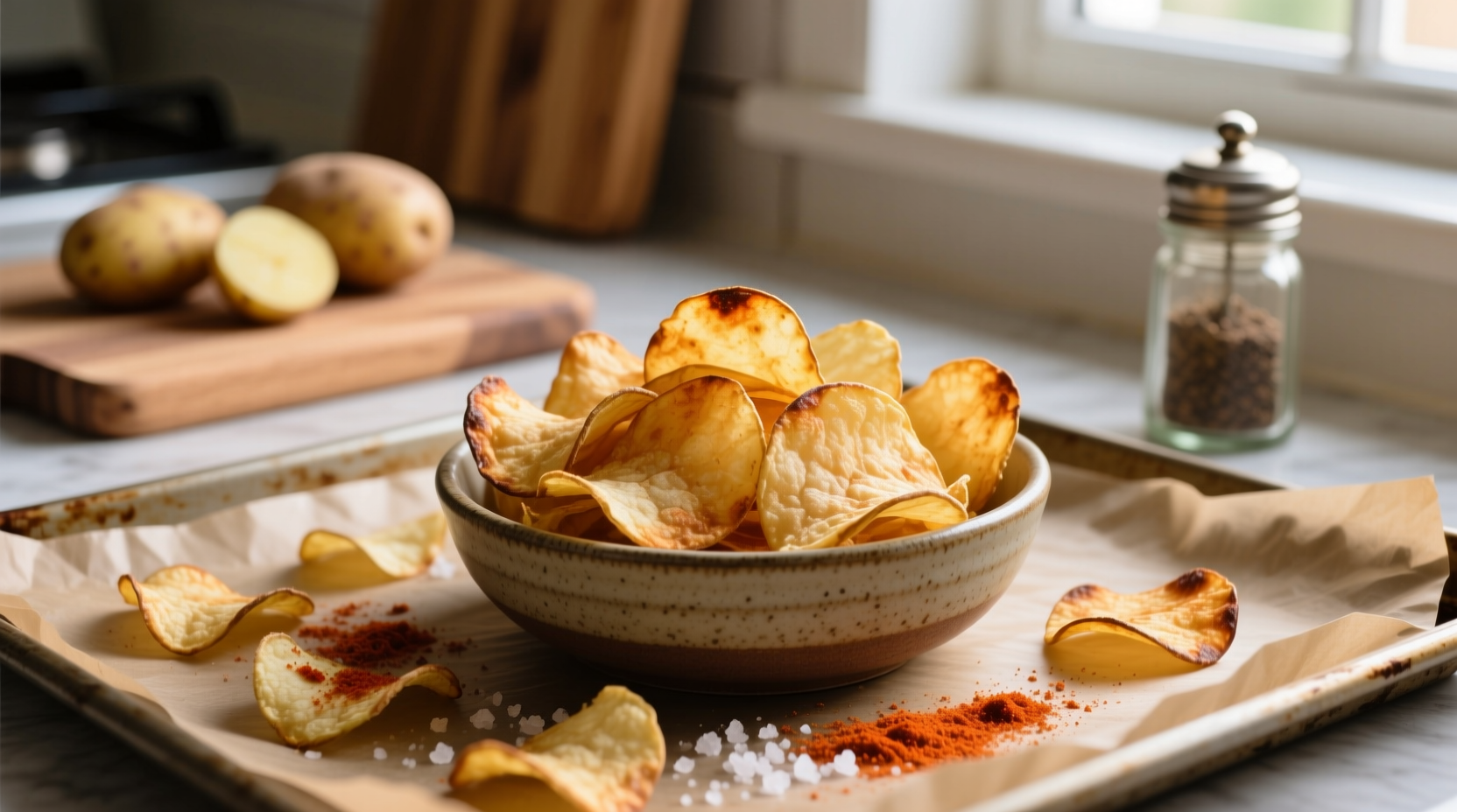 Perfect Homemade Baked Potato Chips: Crispy & Healthy Recipe