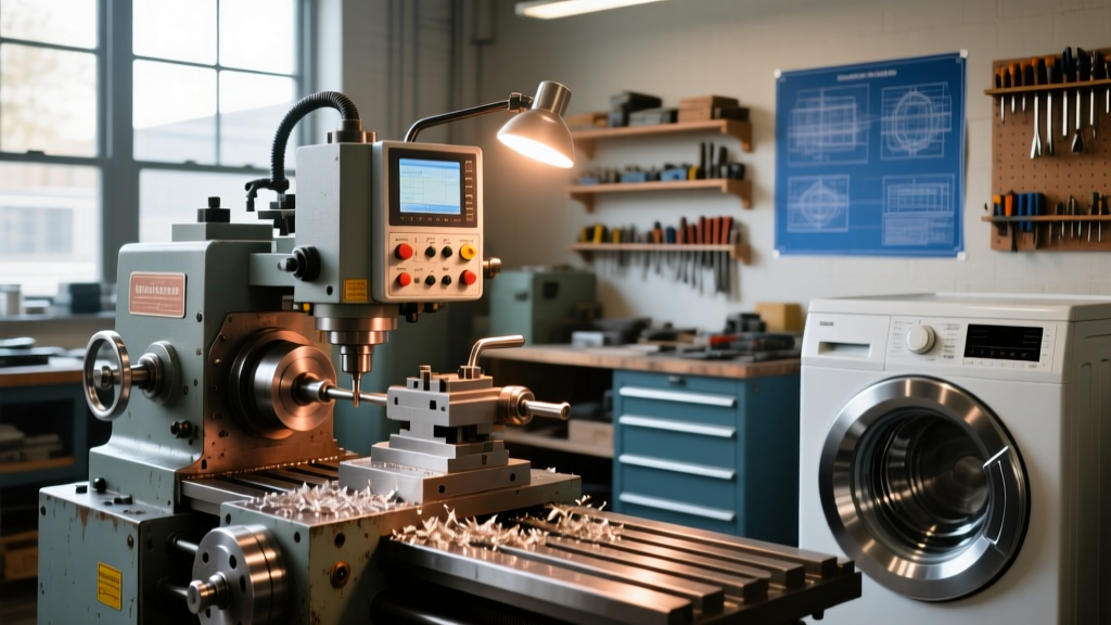 CNC Retrofits to Build Custom Washing Machine Repairing Tools