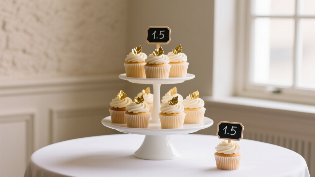 Cupcakes Per Person at Wedding: Real Serving Guide (2026)