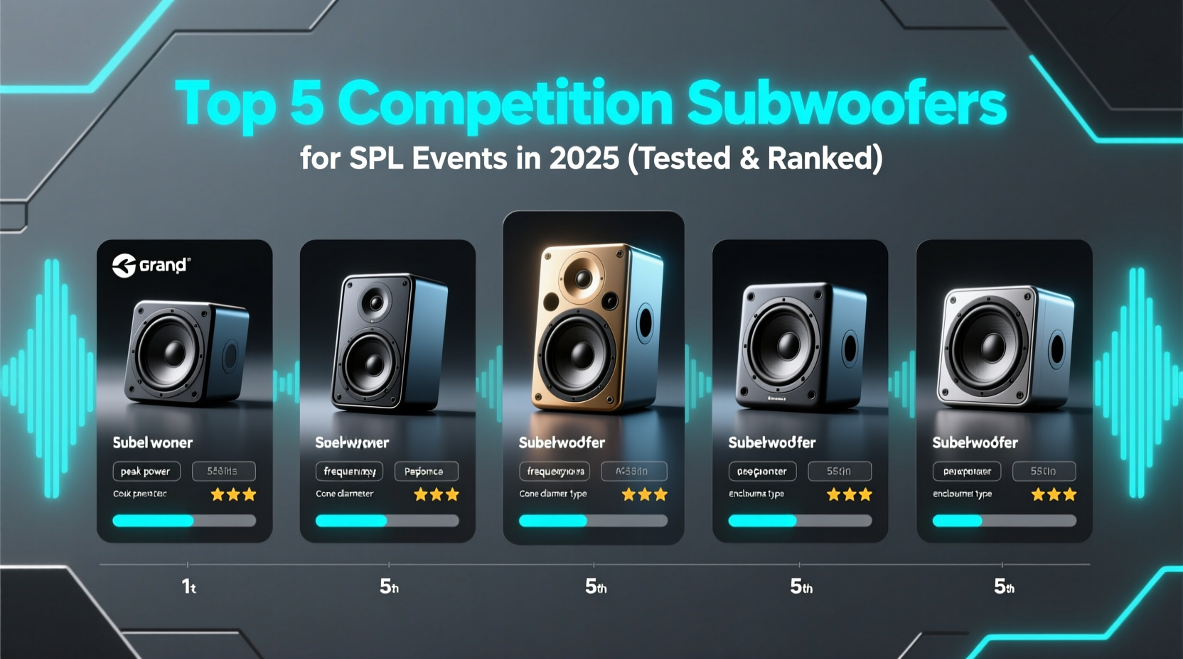 best selling competition subwoofer