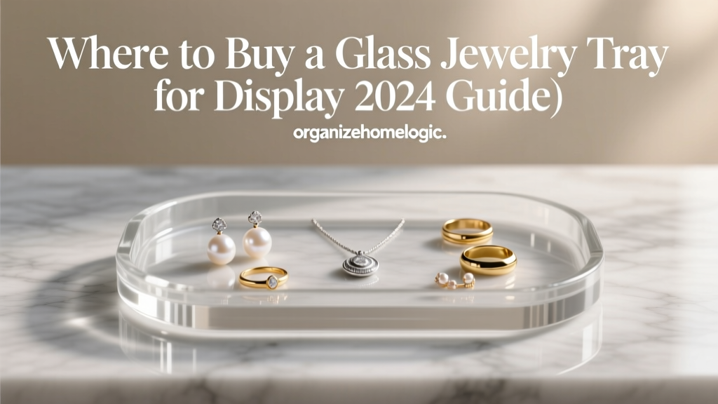 Where to Buy a Glass Jewelry Tray for Display (2024 Guide)