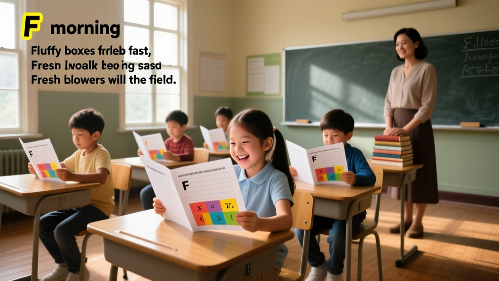 Building Language Foundations: Teaching Complete Sentences Using Words That Begin With F