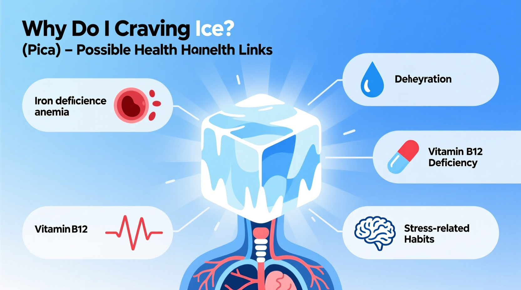 why do i crave ice constantly possible health connections