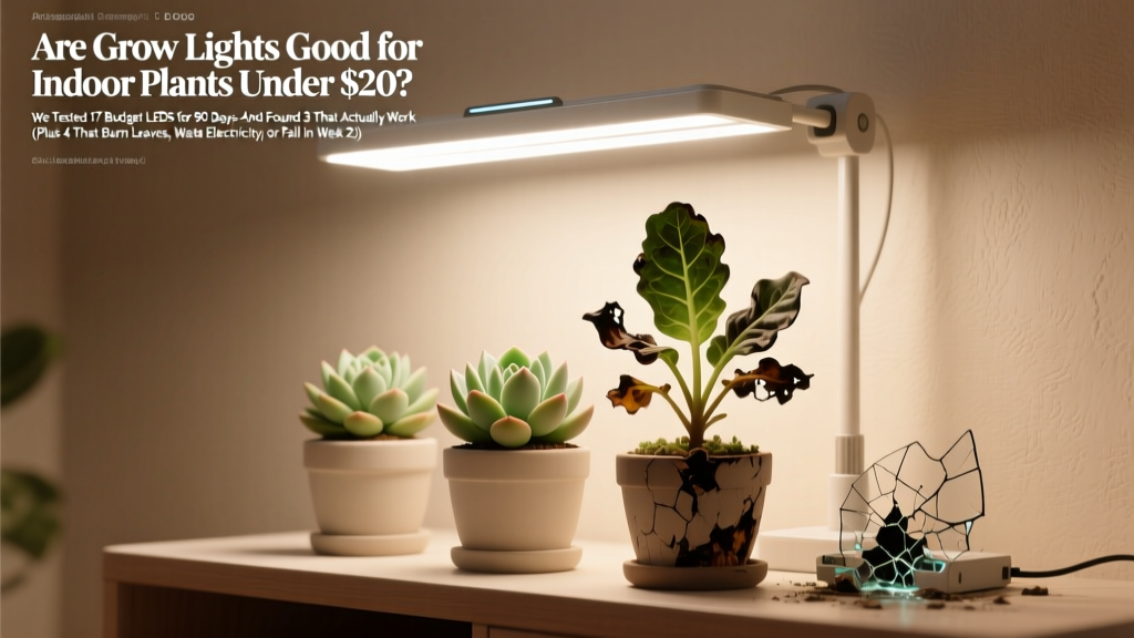 Are Grow Lights Good for Indoor Plants Under $20? (2026)