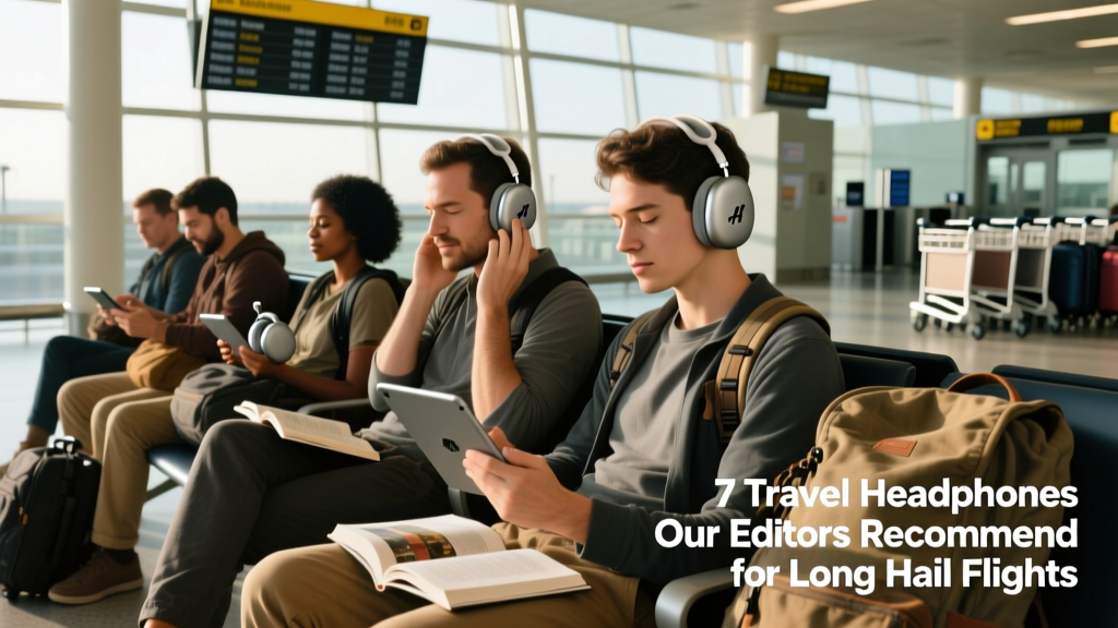 7 Travel Headphones Our Editors Recommend For Long Haul Flights