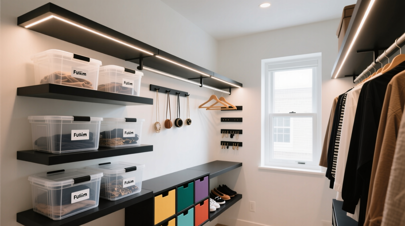 how to organize small apartment closets like a pro without custom shelving