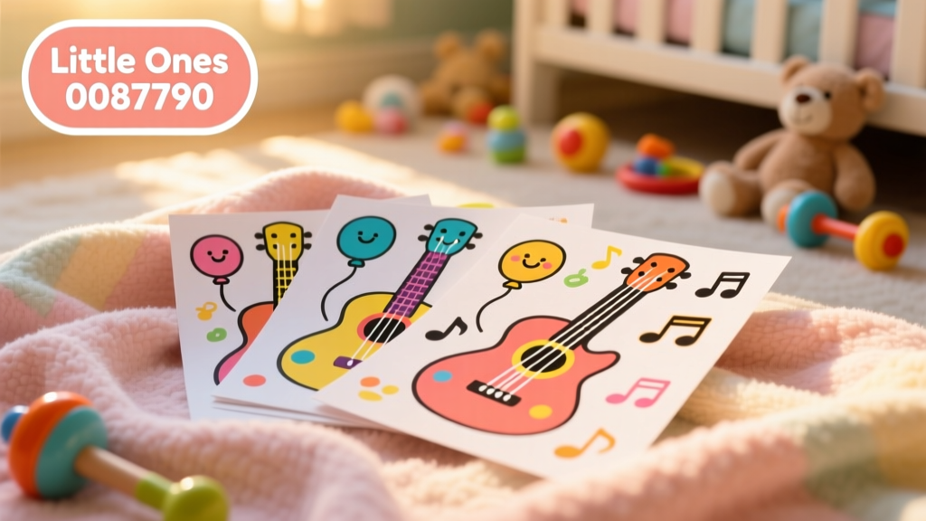 Colorful Guitar Coloring Pages for Little Ones: Developmental Benefits, Safety Tips, and Practical Use in Early Childhood