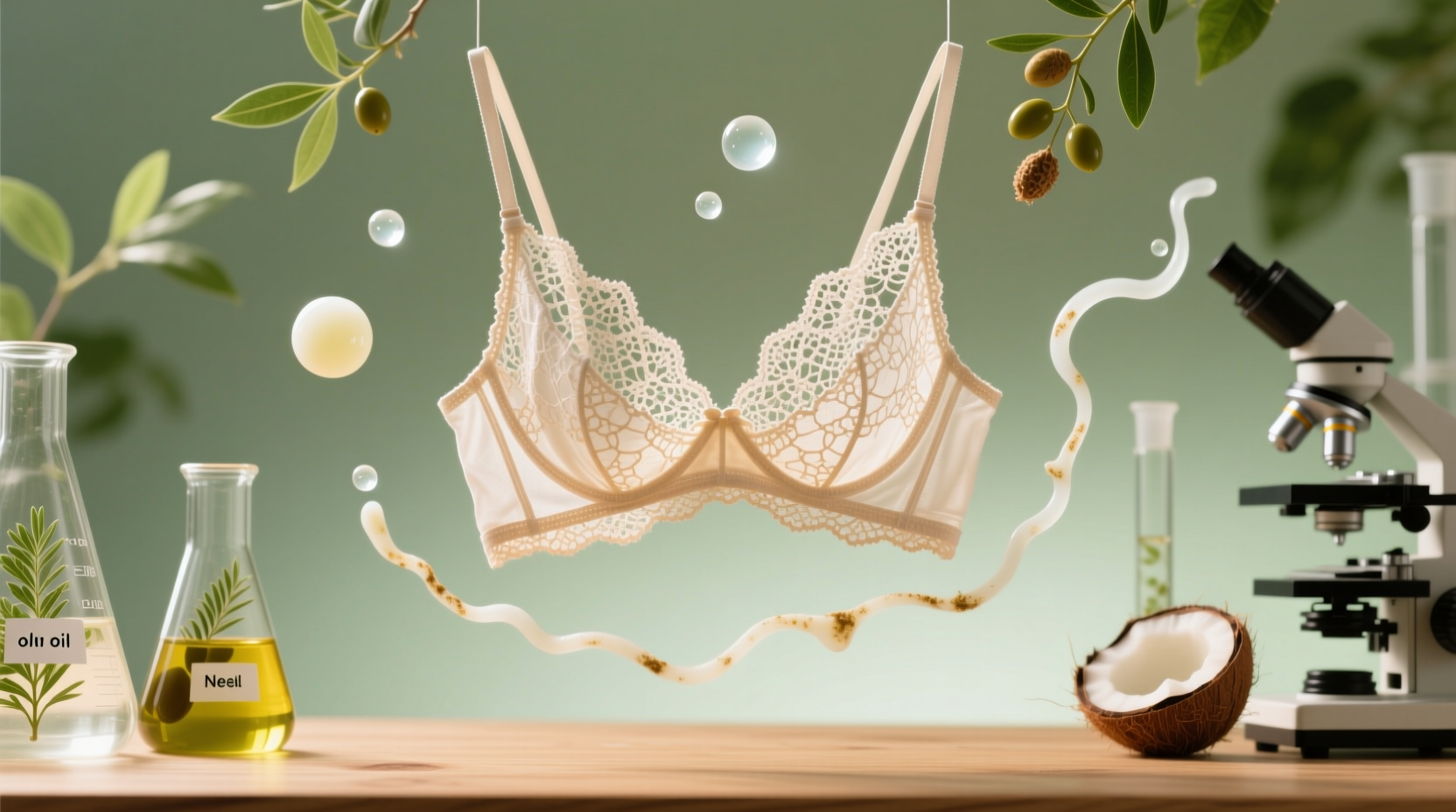 castile soap vs soapnut for lingerie elasticity