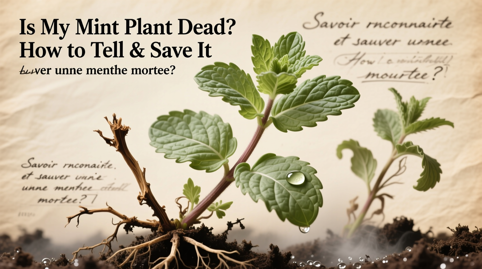 5 Signs Your Mint is Dead (& How to Fix) | TheHomeSprouts