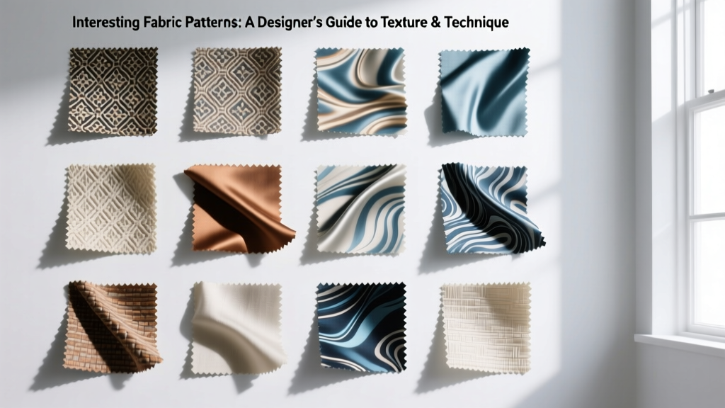 Interesting Fabric Patterns: A Designer’s Guide to Texture & Technique