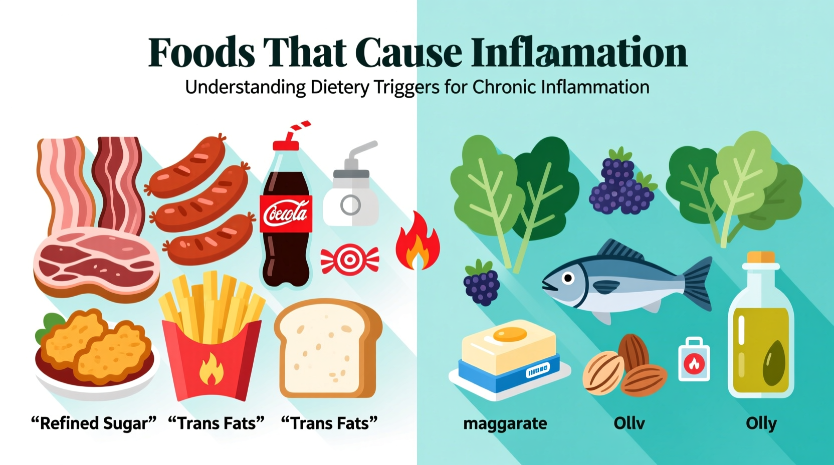 Top Foods That Cause Inflammation: Science-Backed Guide