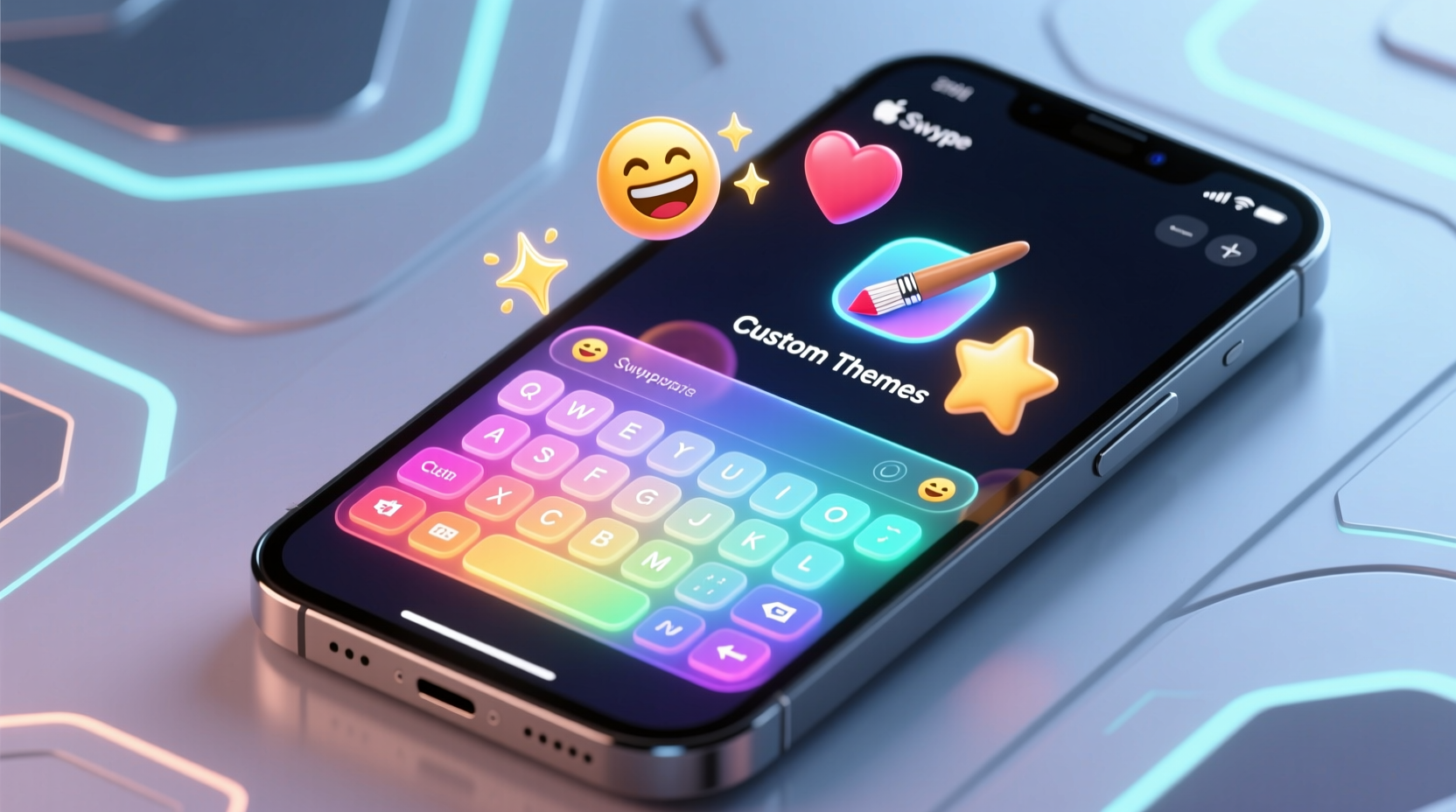 swype update adds custom themes emoji keyboard and mor