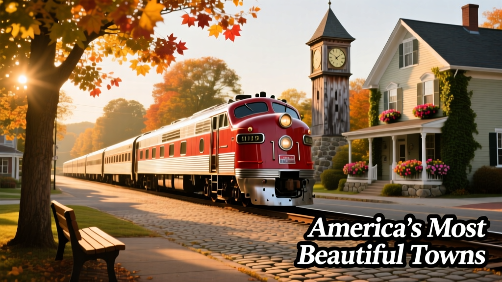 The Most Beautiful Towns in America: Scenic Charm, Historic Integrity, and Sustainable Accessibility