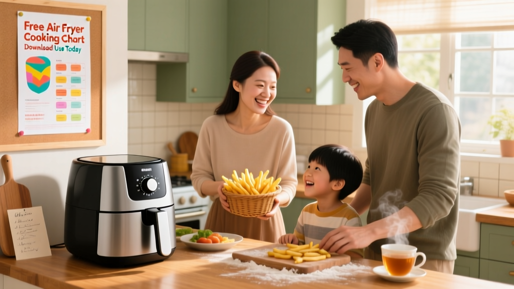 Free Air Fryer Cooking Chart: Download & Use Today