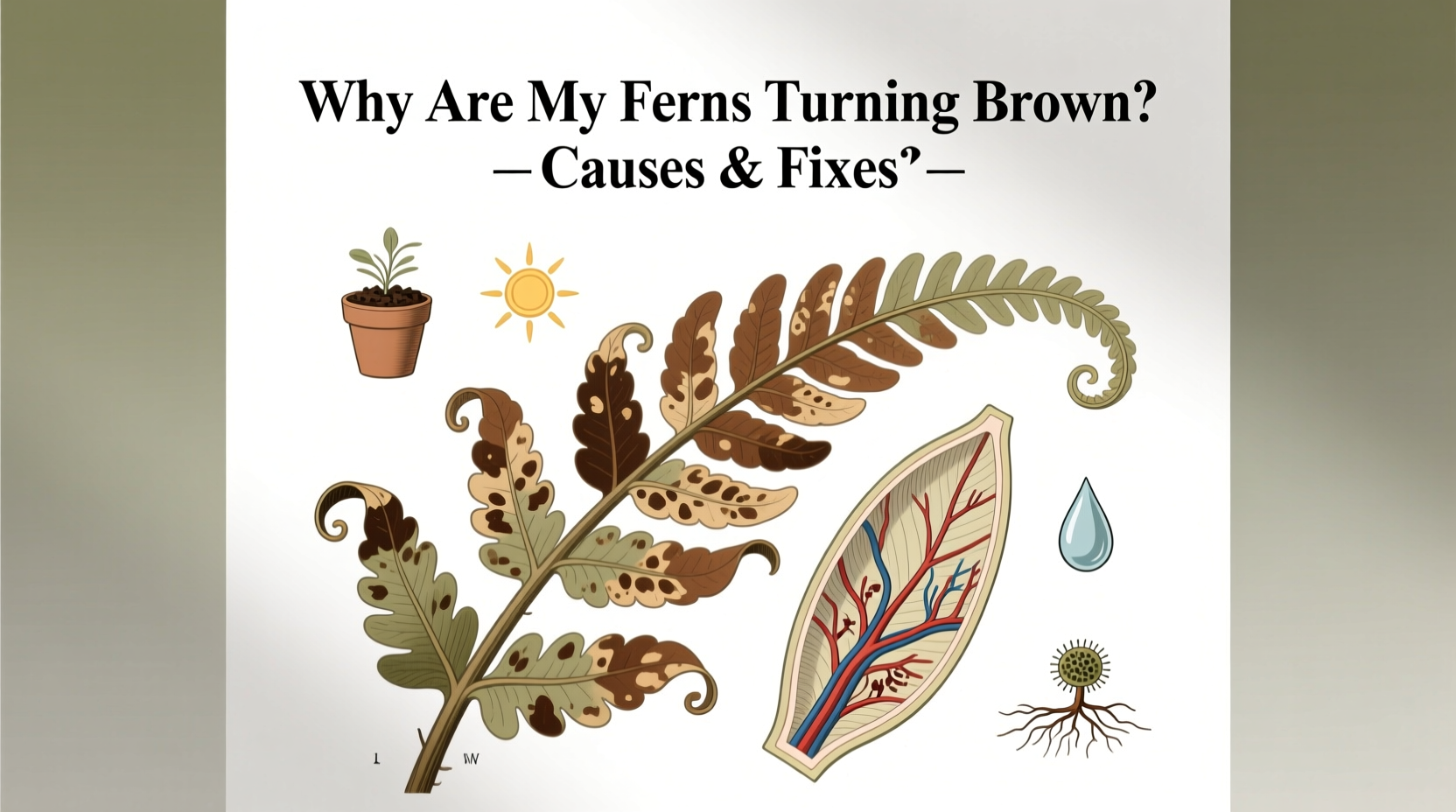 5 Reasons Ferns Turn Brown | TheHomeSprouts